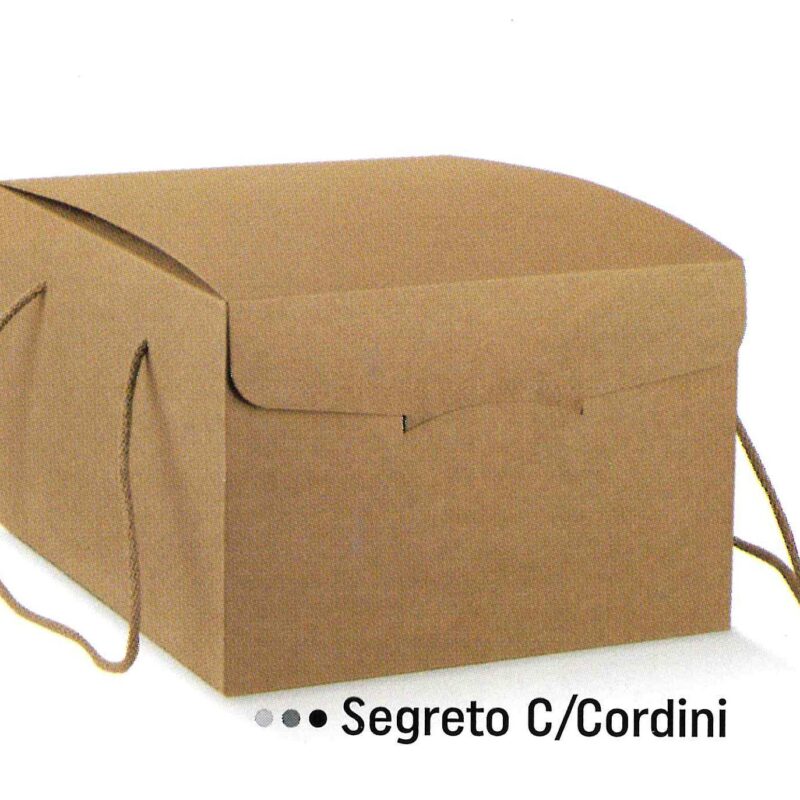 Scatole "Segreto" per confezionamento panettone