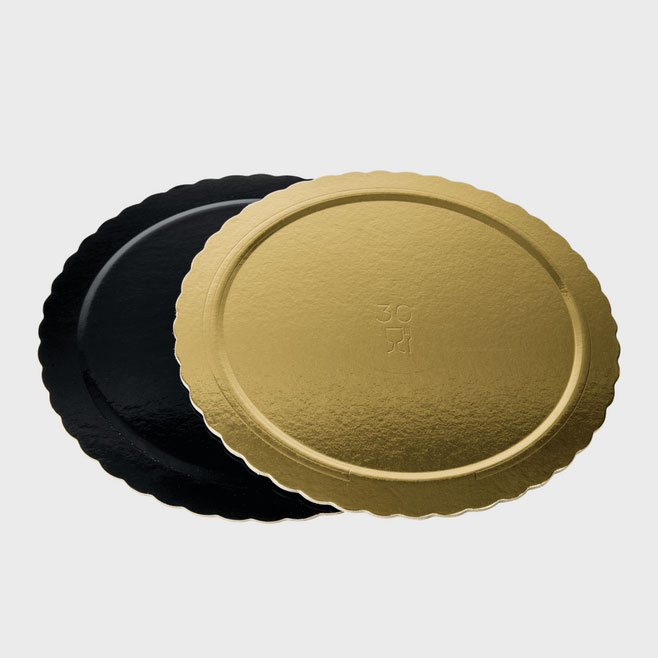 Piatto Ala Oro/Nero Pegaso Kg.10