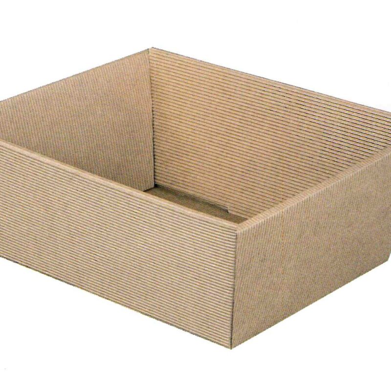 Cesta onda avana vassoi senza maniglia