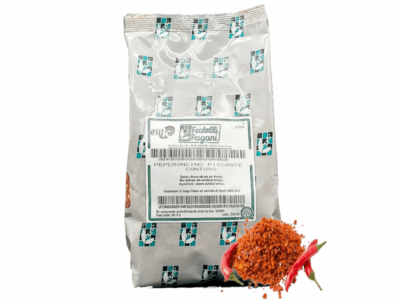 Peperoncino Piccante Contuso Kg. 0,5
