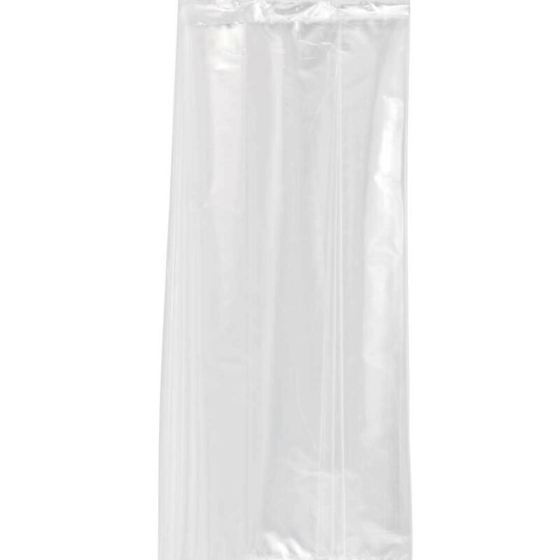 Sacchetti per alimenti con soffietti, LDPE neutro, a strappo