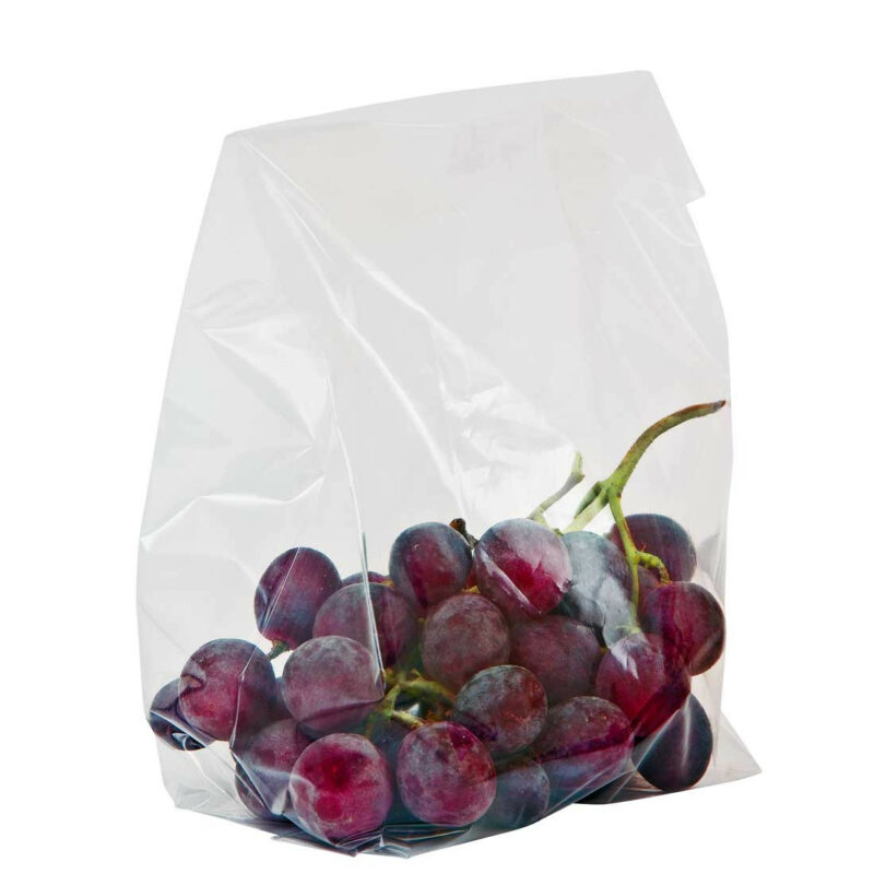 Sacchetti per alimenti con soffietti, LDPE neutro, sfusi