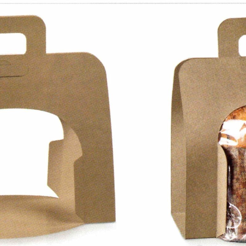 Scatole "Strip" aperte per confezionamento panettone
