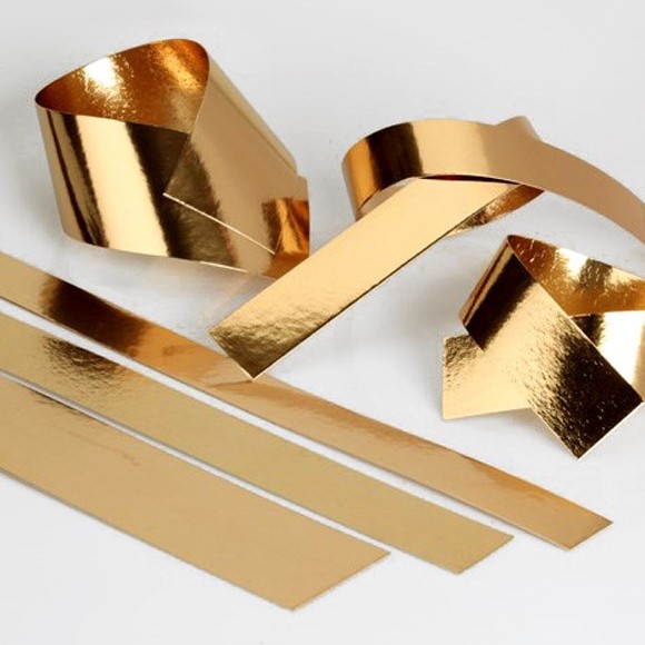 Strisce Cartone Oro